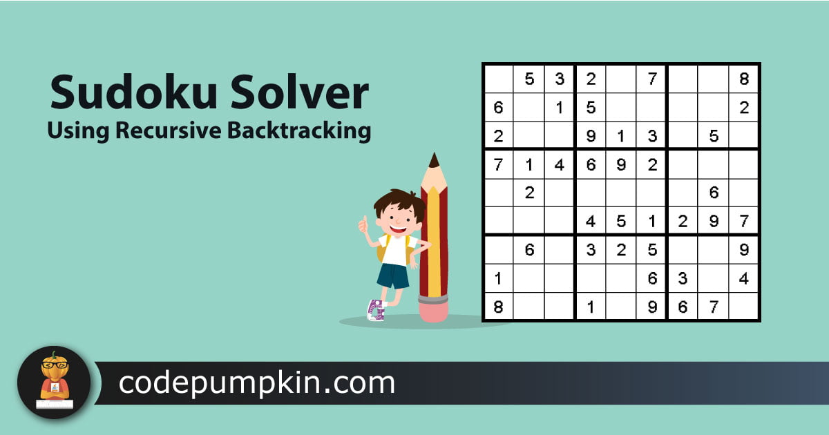 Sudoku Solver - A Visualizer made using Backtracking Algorithm